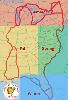 Following the seasons while navigating America's Great Loop.
